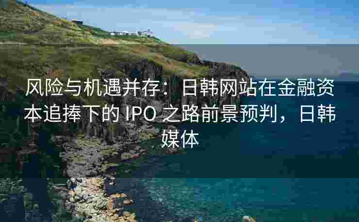 风险与机遇并存：日韩网站在金融资本追捧下的 IPO 之路前景预判，日韩媒体